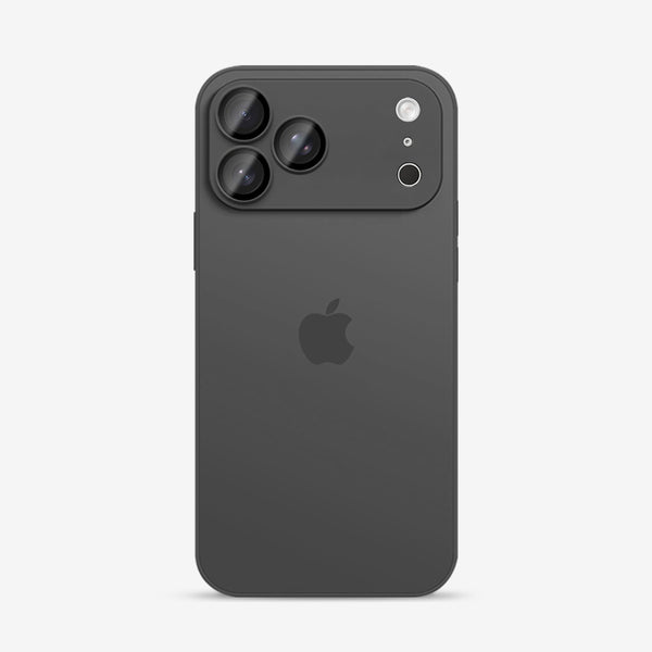 Grafietzwart - iPhone-hoesje (lensbescherming)