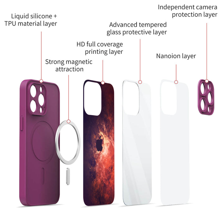 Purple Lifeform - iPhone Case
