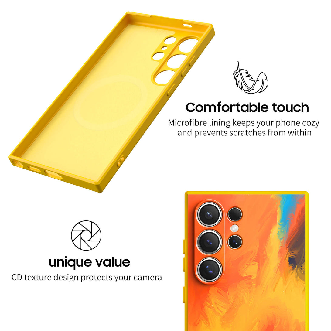Bosbessenvulling - Samsung hoesje