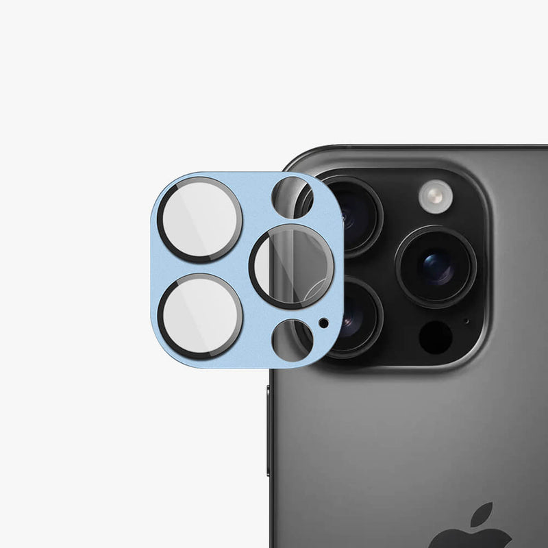 Light Blue - Aluminum Alloy Camera Protective Film