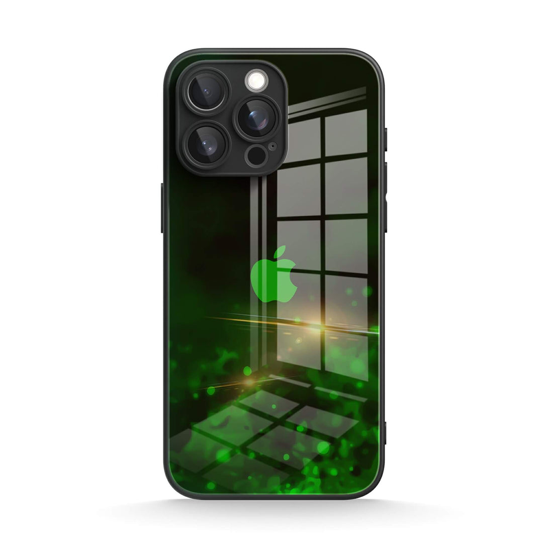 Donkergroen - iPhone-hoesje