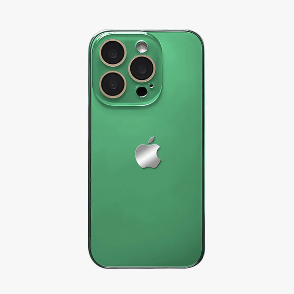 Zilver Wit - iPhone Case (Lensbescherming)