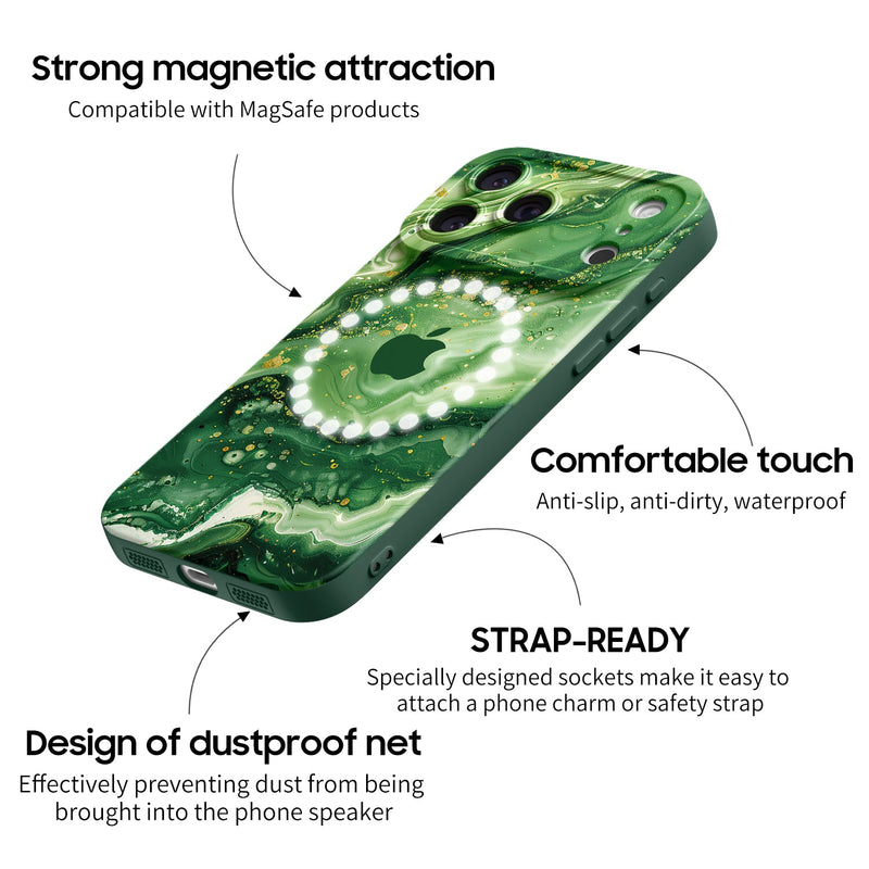 Elegant Brown - iPhone Silicone Case