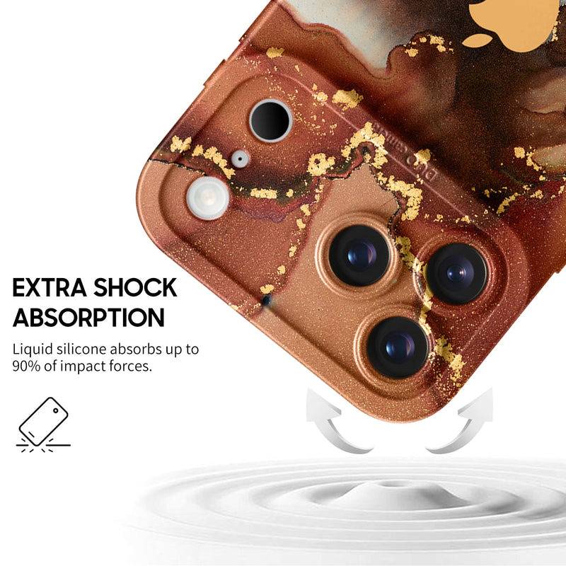 Elegant Brown - iPhone Silicone Case