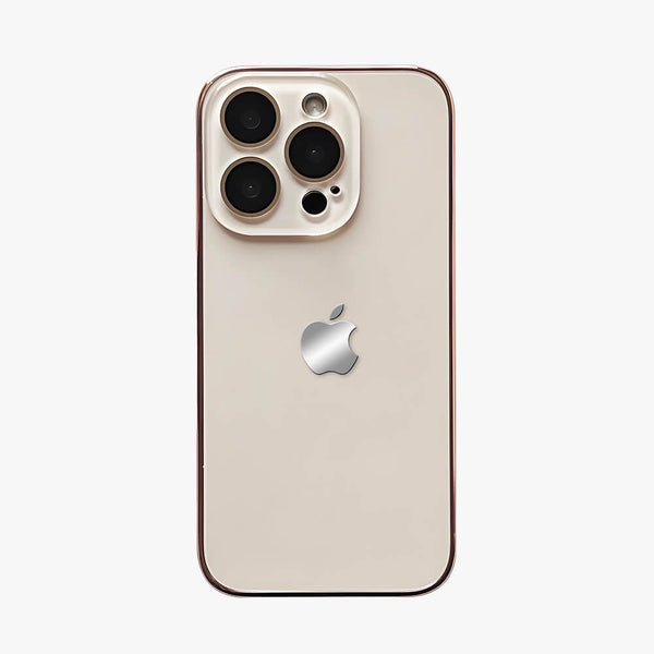 Zilver Wit - iPhone Case (Lensbescherming)