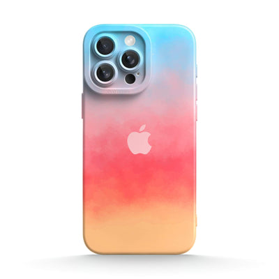 Gradient Of Clouds - iPhone Silicone Case