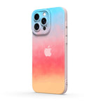 Gradient Of Clouds - iPhone Silicone Case