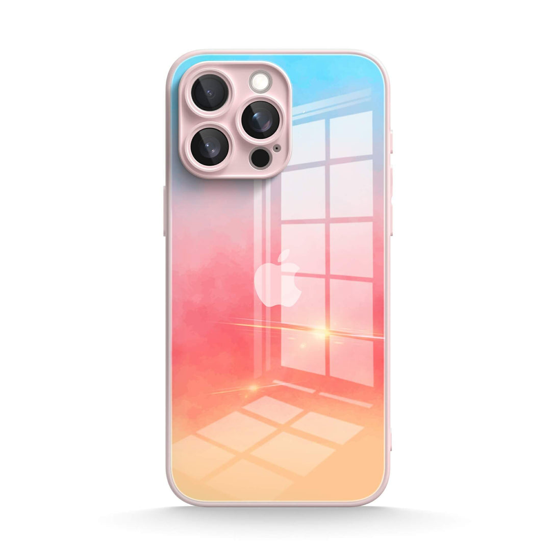 Gradiënt van wolken - iPhone-hoesje