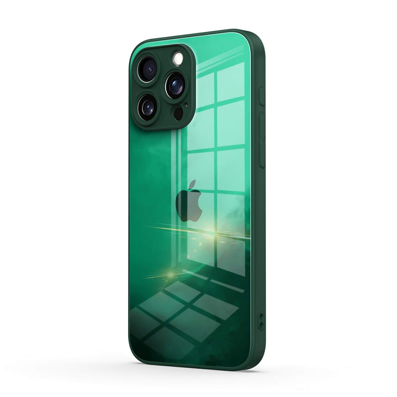 Midnight Green - iPhone Glass Case