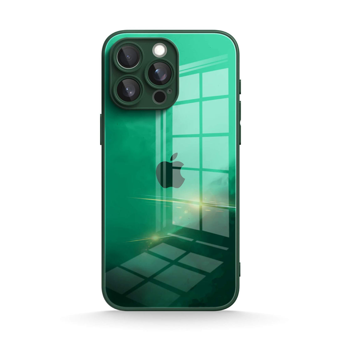 Middernachtgroen - iPhone-hoesje