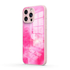 Pink Lava - iPhone Glass Case