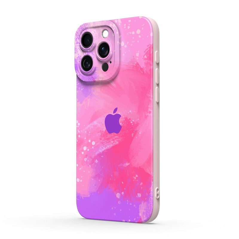 Pink Purple Coral - iPhone Silicone Case