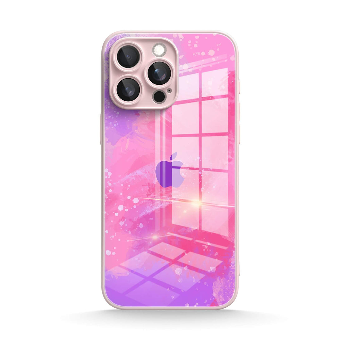 Roze Paars Koraal - iPhone Hoesje