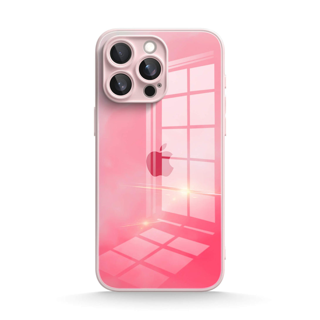 Roze Schemering - iPhone-hoesje