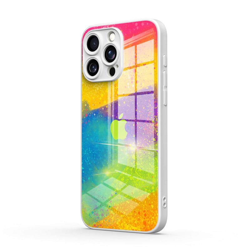 Rainbow Candy - iPhone Glass Case