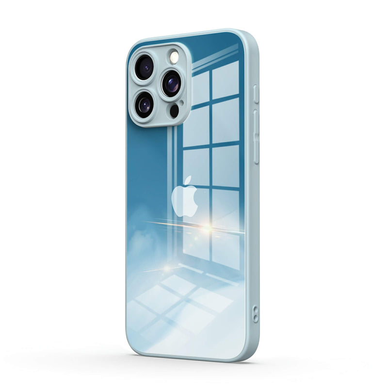 Snow Peak Color - iPhone Glass Case