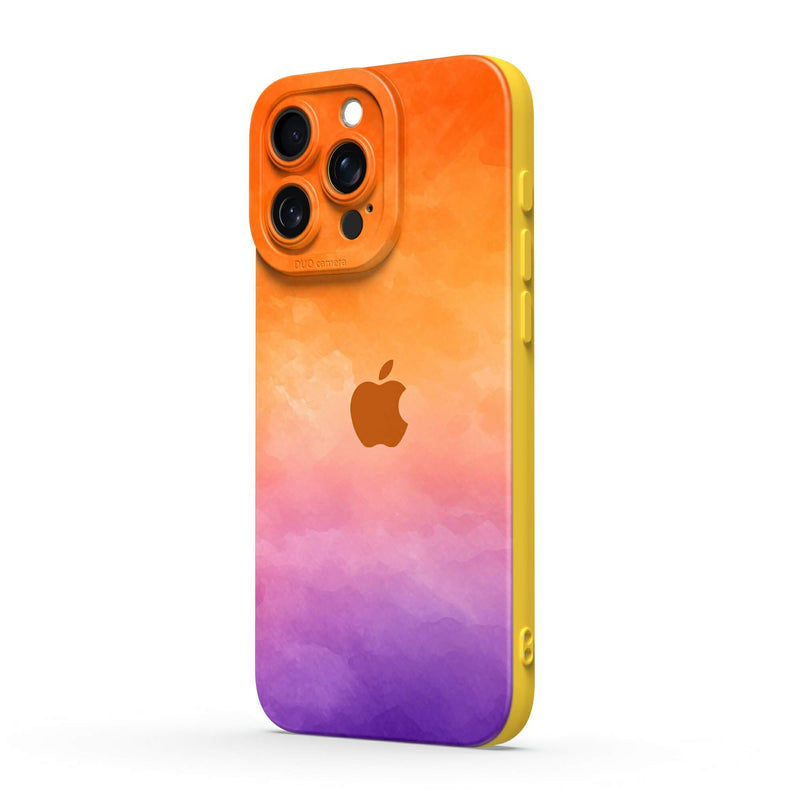 Sunset Color - iPhone Silicone Case