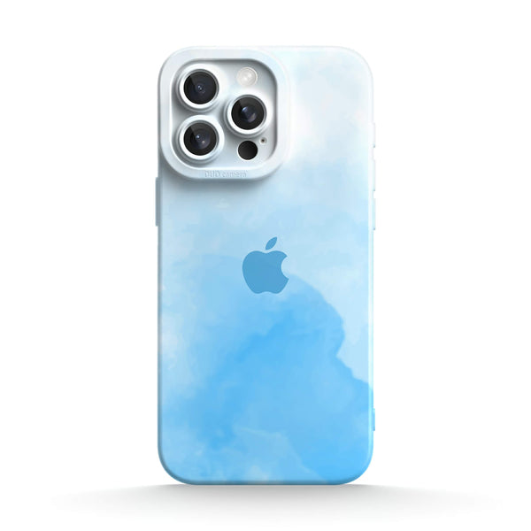 Aquarel Blauw - iPhone Hoesje