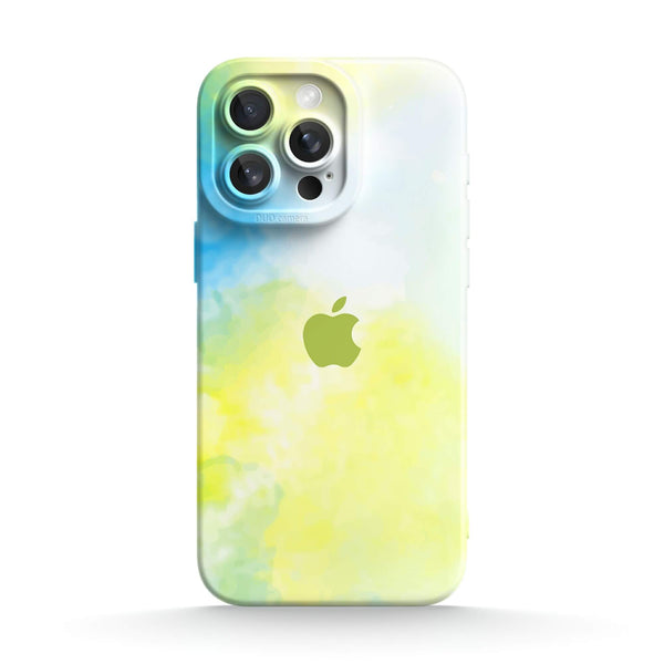 Geel Blauw - iPhone Hoesje