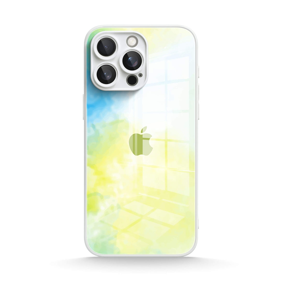 Geel Blauw - iPhone Hoesje